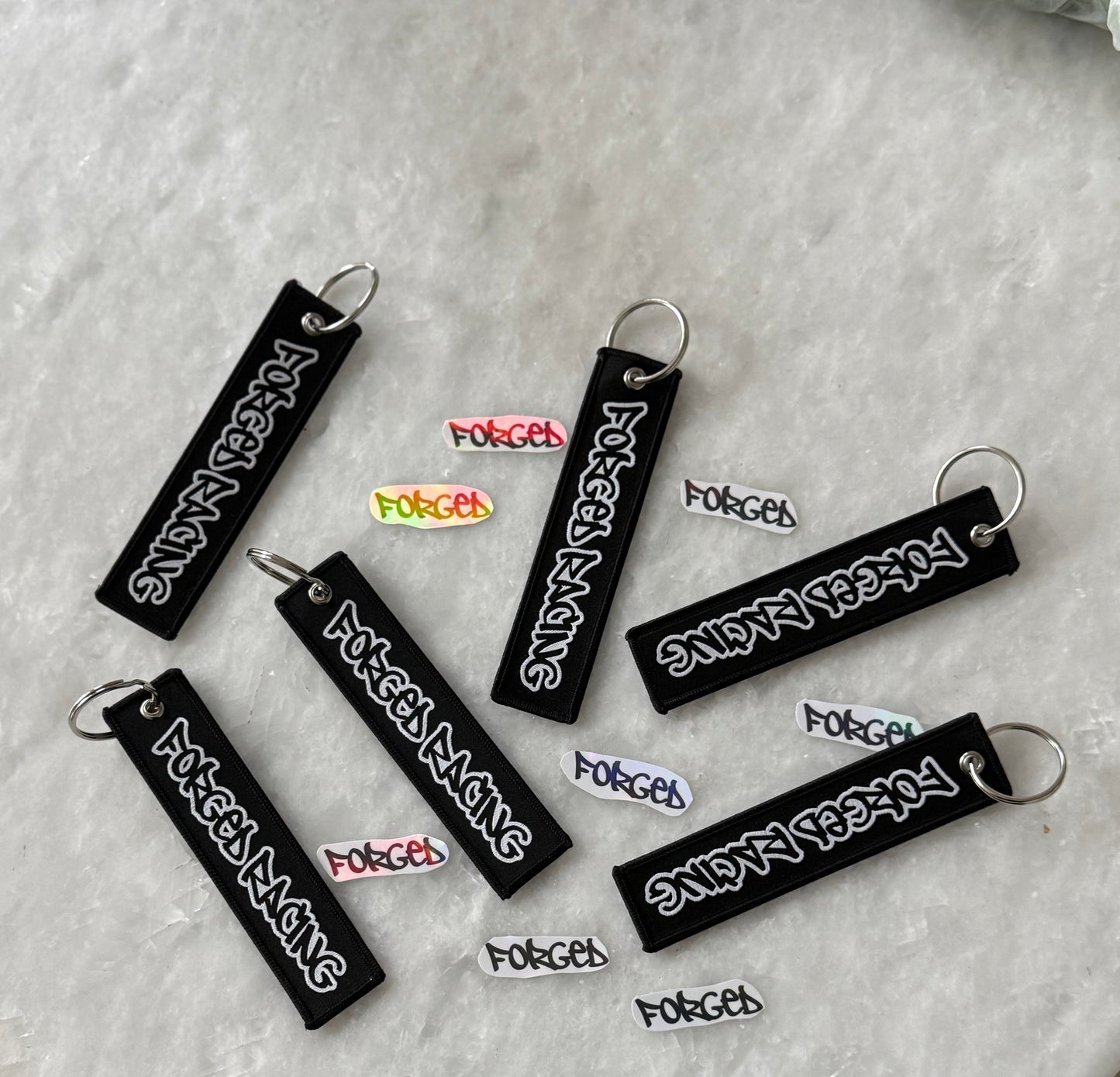 FORGED Racing Keychain