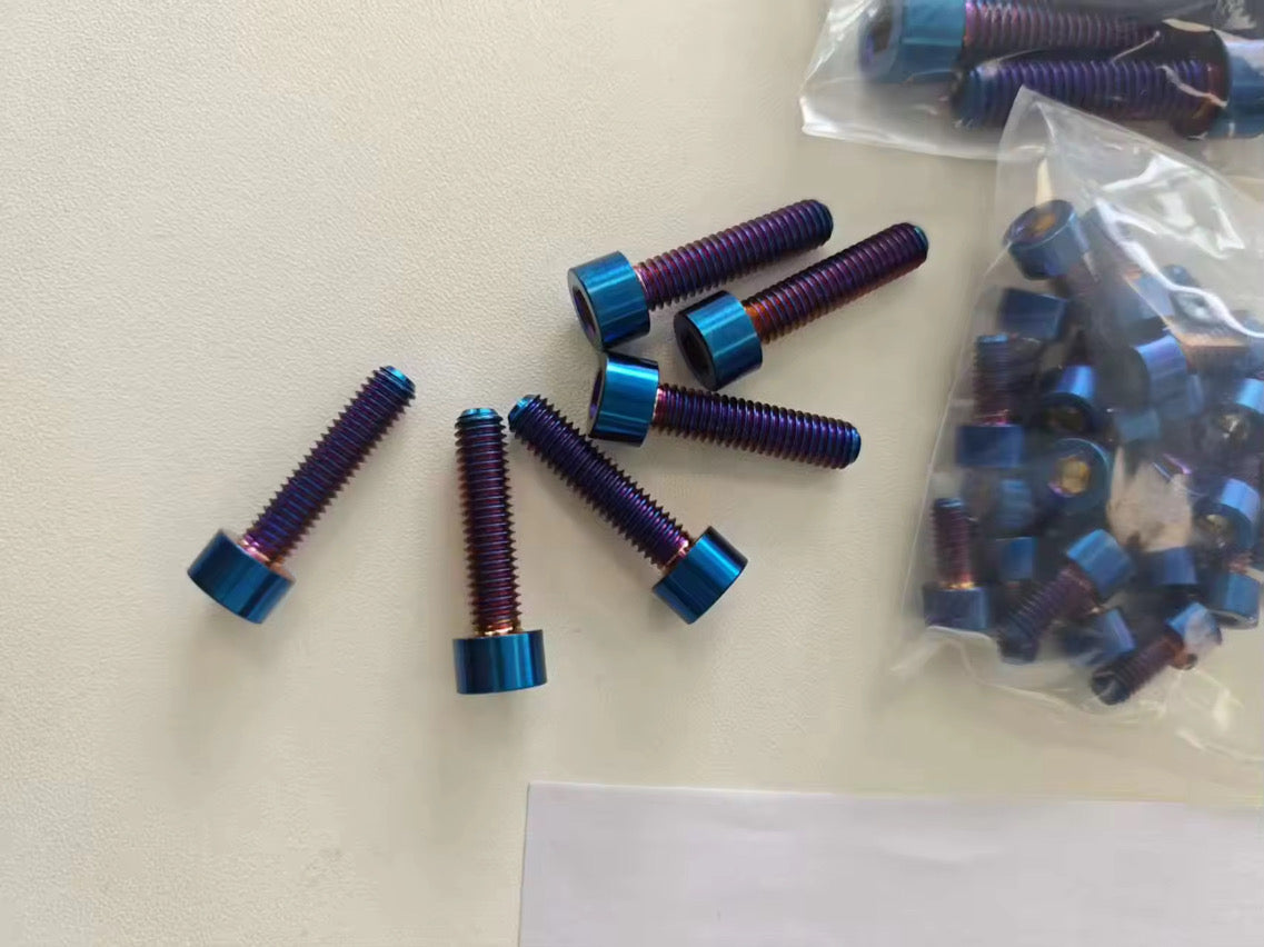 Full titanium bolt kit