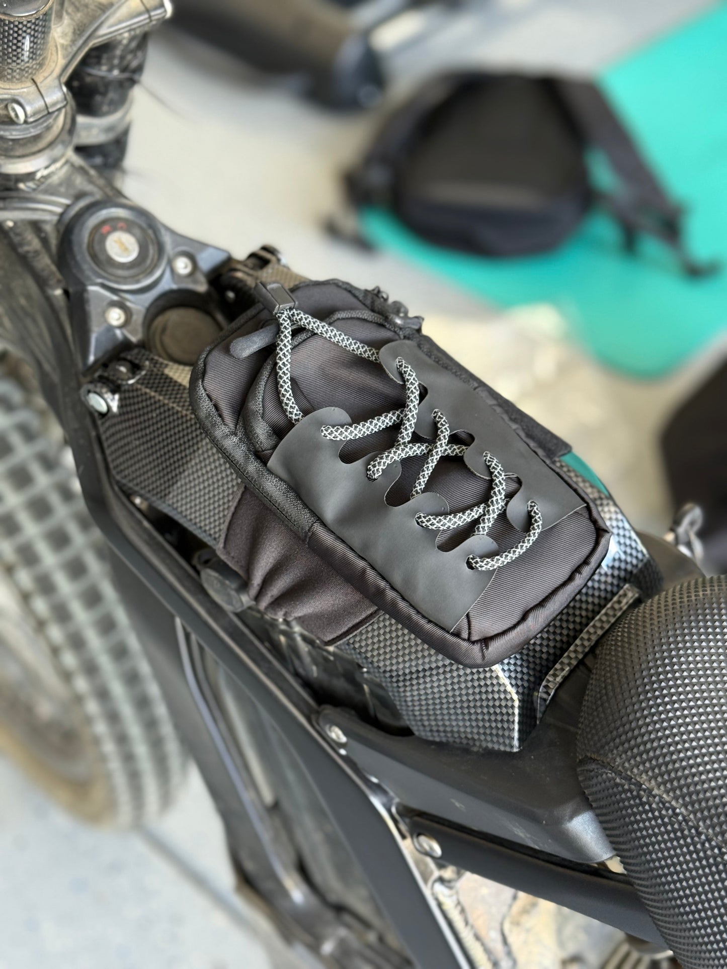 E-Bike Battery Storage Bag / Seat Pouch | Universal E-Moto Storage for Surron, Talaria, Tuttio & More