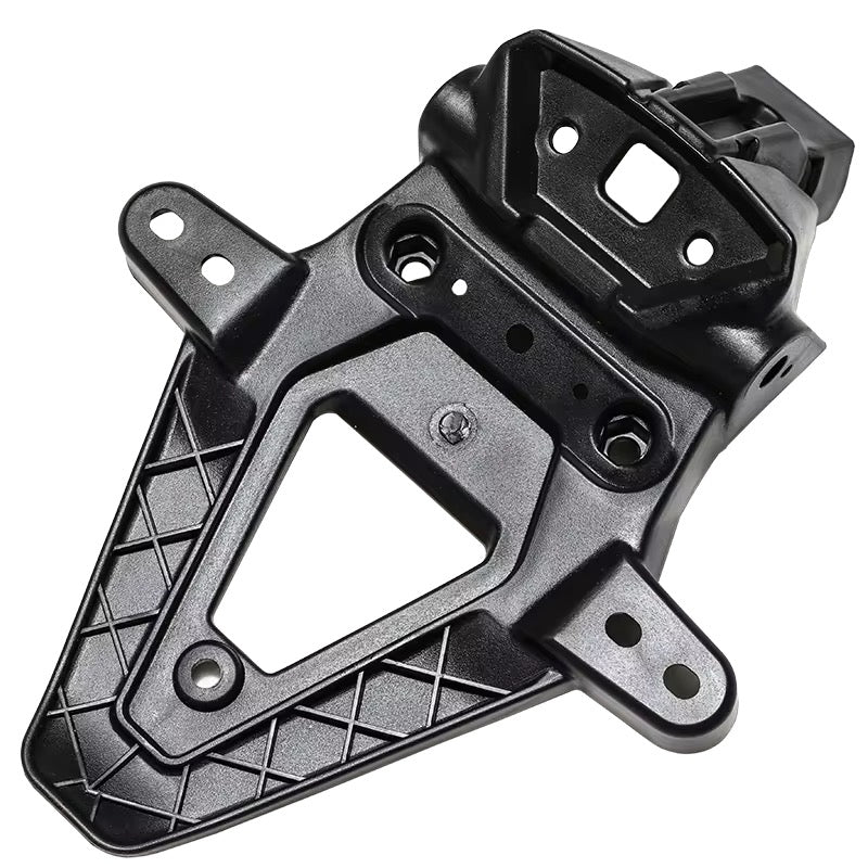 Taillight mounting cover license plate bracket for rear