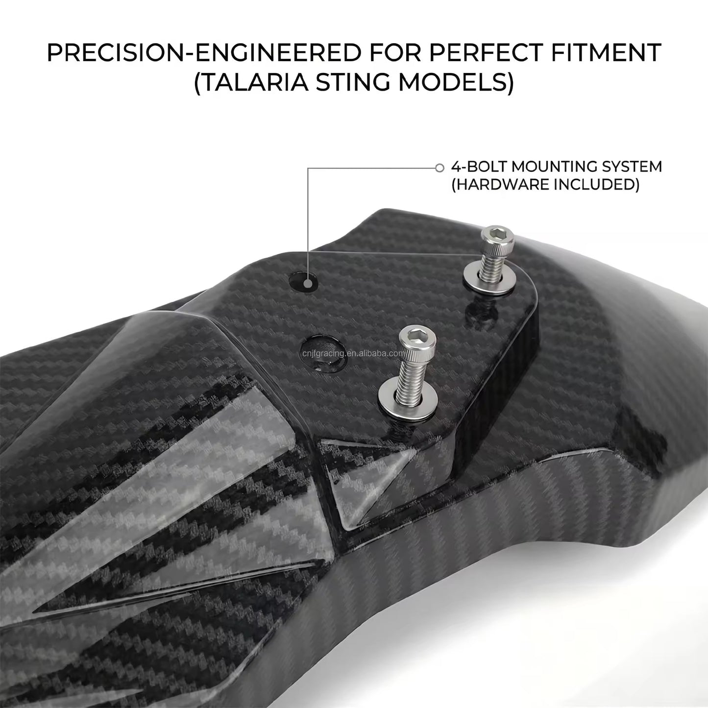 Carbon fiber front fender