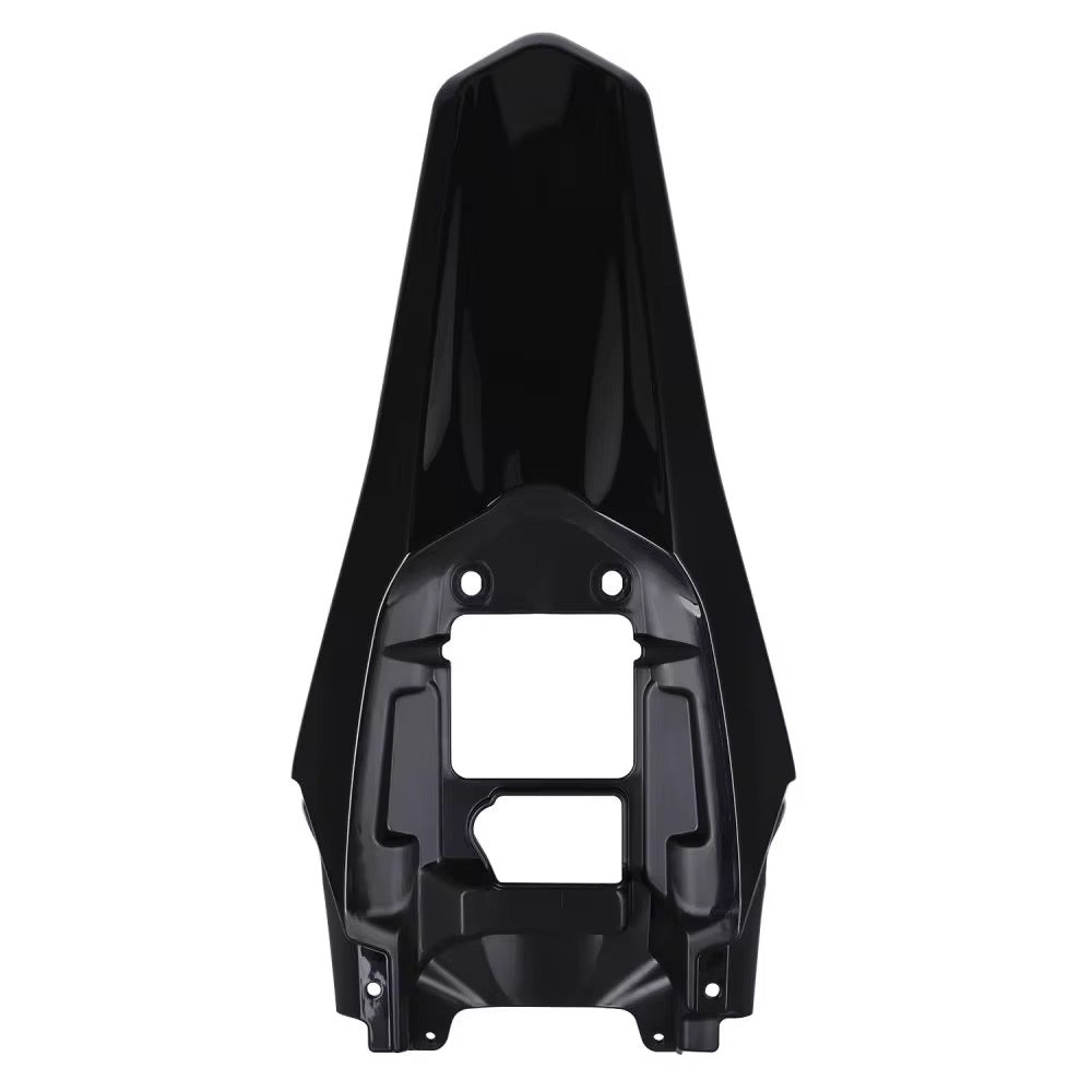 Black rear fender